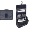 Waterproof Portable Polyester Travel Cosmetic Bag Neceser Hanging Wash Bag Neutral  Make Up Bag Organizer Bathroom Wash Bag