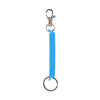 Retractable Coil Cord Stretch Tether Keychain Key Ring with Swivel Snap Clip for Bag Pouches Holding Keys Small Pliers