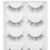 CLOTHOBEAUTY 5 Pairs False Eyelashes,Wispy EyeLashes Extension Handmade Natural Soft Invisible Band,Long Thick Reusable