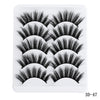 5 Pairs Multipack 5D Soft Mink Hair False Eyelashes Handmade Wispy Fluffy Long Lashes