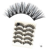 5Pairs 3D Faux Mink Hair False Eyelashes Natural/Thick Long Eye Lashes Wispy Fluffy Lashes