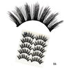 5Pairs 3D Faux Mink Hair False Eyelashes Natural/Thick Long Eye Lashes Wispy Fluffy Lashes