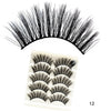 5Pairs 3D Faux Mink Hair False Eyelashes Natural/Thick Long Eye Lashes Wispy Fluffy Lashes