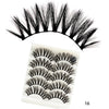 5Pairs 3D Faux Mink Hair False Eyelashes Natural/Thick Long Eye Lashes Wispy Fluffy Lashes