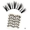 5Pairs 3D Faux Mink Hair False Eyelashes Natural/Thick Long Eye Lashes Wispy Fluffy Lashes