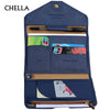 Travel Passport Cover Foldable Credit Card Holder Money Wallet ID Multifunction Documents Flight Bit License Purse Bag