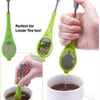 Tea Infuser Built-in plunger Healthy Intense Flavor Reusable Tea bag Plastic Tea&Coffee Strainer Measure Swirl Steep Stir&Press