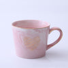 Handpainted Gold Monogram Natural Marble Porcelain Coffee Mug Mr and Mrs Tea Milk Cups and Mugs