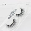 3D Mink Lashes Natural Hand Made Full Strip Lashes Transparent terrier Short Mink Lashes