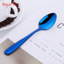 Luxury 304 Stainless Steel Mini Spoon Set Ice Cream Fruit Dessert Spoon Tea Spoon Rose Gold Coffee Teaspoons Tableware Cutlery