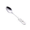 Small Mini Stainless Steel Flower Coffee Spoon Strring Spoon Teaspoon Tea Spoon Dessert Spoon Long Handle Tableware