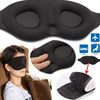 3D Sleeping eye mask Travel Rest Aid Eye Mask Cover Patch Paded Soft Sleeping Mask Blindfold Eye Relax Massager Beauty Tools