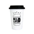 Coffee Mugs Thickened Reusable Stainless Fibre Coffee Cups Tea Coffee Mugs Travel Mug Eco Cup With Lid Straws 500ml