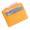 TRASSORY Small Mini Travel Lizard Pattern Leather Bank Business Id Card Holder Wallet Case With Id Window