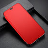 Baseus Luxury Filp Case For iPhone XS Max XR X S R Xsmax Coque Tempered Glass Full Protective Back Cover For iPhonexs Max