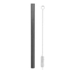 Extra Wide Straw Reusable Stainless Steel Drinking Straw Metal Straw For Smoothies Tapioca Pearls Milk Tea Juice Bar Tools