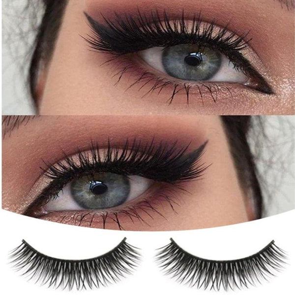 2019 Hot Sale New Arrival 1 Pair Natural Durable Beauty Dense Eyelashes