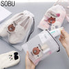 2019 New Waterproof Travel Packing Organizers Women Make Up Bath Organizer Storage Pouch