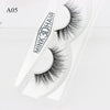 3D Mink Lashes Natural Hand Made Full Strip Lashes Transparent terrier Short Mink Lashes