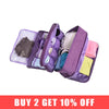 BUCHNIK Women Underwear Bags Portable Travel Compartment Wash Cosmetic Clothes Organizer Fashion Bra Storage Cases Accessories