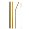 Extra Wide Straw Reusable Stainless Steel Drinking Straw Metal Straw For Smoothies Tapioca Pearls Milk Tea Juice Bar Tools