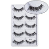 SEXY 5Pairs 3D Mink Hair Eyelashes Natural/Thick Long Eye Lashes Wispy