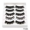 SEXY 5Pairs 3D Mink Hair Eyelashes Natural/Thick Long Eye Lashes Wispy