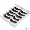 SEXY 5Pairs 3D Mink Hair Eyelashes Natural/Thick Long Eye Lashes Wispy