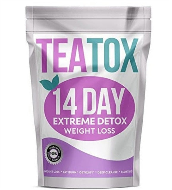 Fat Burnning Detox Tea Bags Colon Cleanse Weight Loss Tea For Man and Women Natural Belly Slimming Tea Teatox