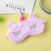 2019 New 1Pc Unicorn Eye Mask Cartoon Sleeping Mask Plush Eye Shade Cover Eyeshade Suitable For Travel Home Party Gifts