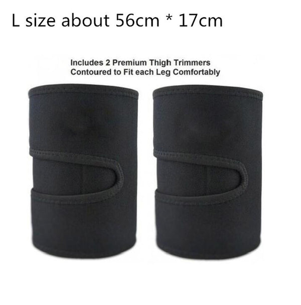 Leg Shaper Sauna Sweat Thigh Trimmers Calories off Anti Cellulite Weight Loss Slimming Legs Fat Thermo Neoprene Compress Belt