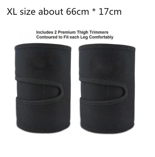 Leg Shaper Sauna Sweat Thigh Trimmers Calories off Anti Cellulite Weight Loss Slimming Legs Fat Thermo Neoprene Compress Belt