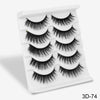 SEXY 5Pairs 3D Mink Hair Eyelashes Natural/Thick Long Eye Lashes Wispy